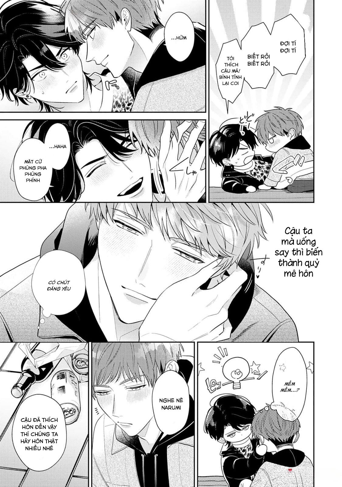 Asahi-san Wa Nakasetai Chapter 5.5 - Trang 2