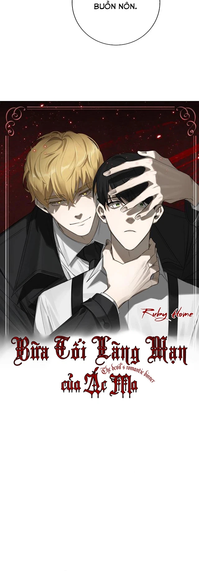 Bữa Tối Lãng Mạn Của Ác Ma Chapter 2 - Trang 2